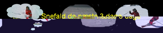 Snefald de n�ste 3 dage